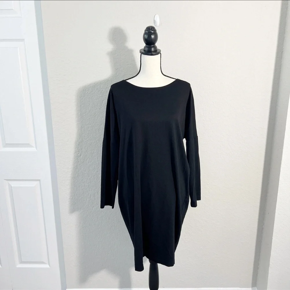 NWT Bryn Walker Black Oversized Lagenlook - Picture 5 of 8